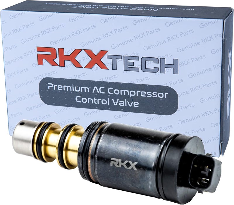 RKX AC Compressor Control Solenoid Valve Compatible with Denso PIG TAIL STYLE MK5 MK6 7SEU16C / 6SEU16C - Image 1