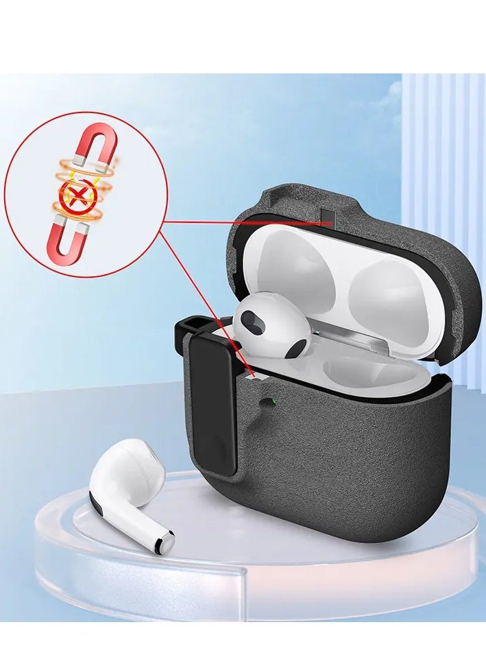 AirPods 4 Cover Case Automatic Pop-Up AirPods 4 Case (2024) with Secure Lock Clip | Shockproof, Waterproof, Full-Body Protective Hard PC Cover | All-Around Protection, Wireless Charging Compatible - pzsku/Z5C4A3408659E45E502B8Z/45/_/1729523631/18be381a-0c9b-4952-9d48-56c7c136efb6