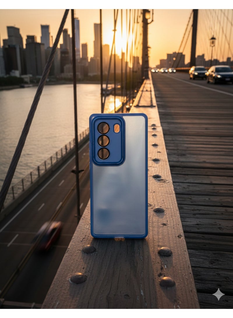 Grace Matte Translucent Shockproof Case with Camera Lens Protection - Protective cover For Infinix Hot 50 Pro plus - Image 3