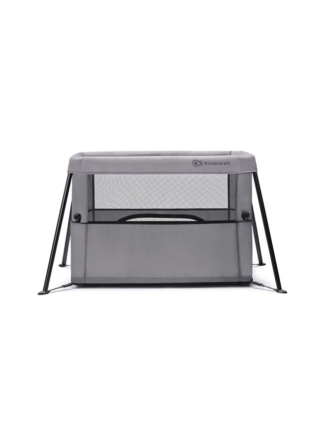 Kinderkraft Cami 3 - In - 1 Baby Cot - Grey  - Image 5
