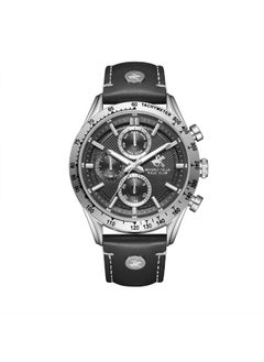 BEVERLY HILLS POLO CLUB BEVERLY HILLS POLO CLUB Men's Multi Function Black Dial Watch - BP3659X.351  - Image 1