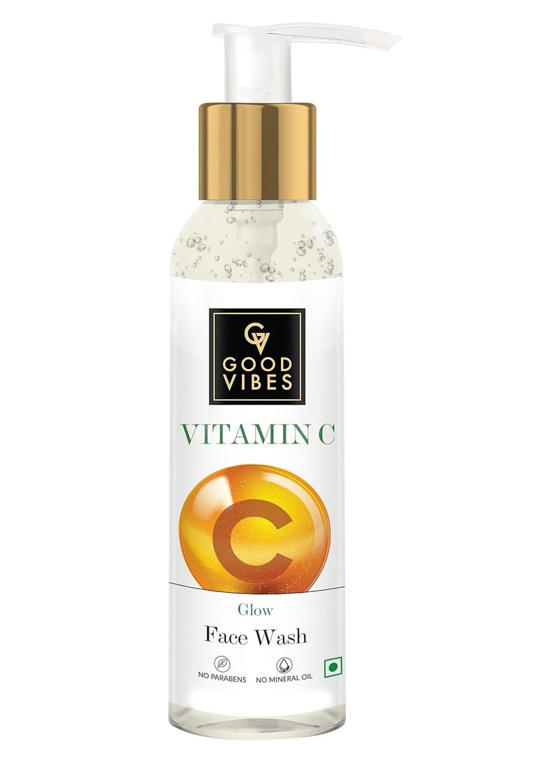 Good Vibes Good Vibes Vitamin C Glow Face Wash, 120 ml  - Image 1