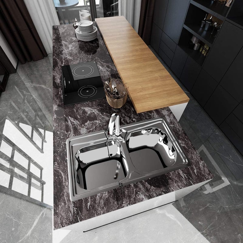 BPA Vinyl Peel and Stick Marble Contact Paper - Image 4