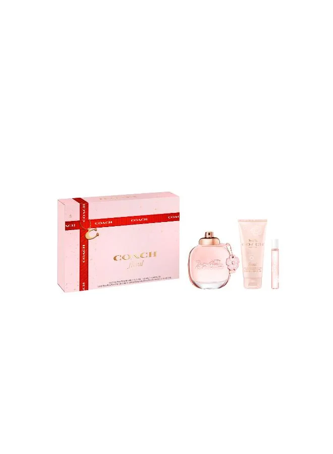 COACH FLORAL SET EDP90+7.5+LOTION100ML