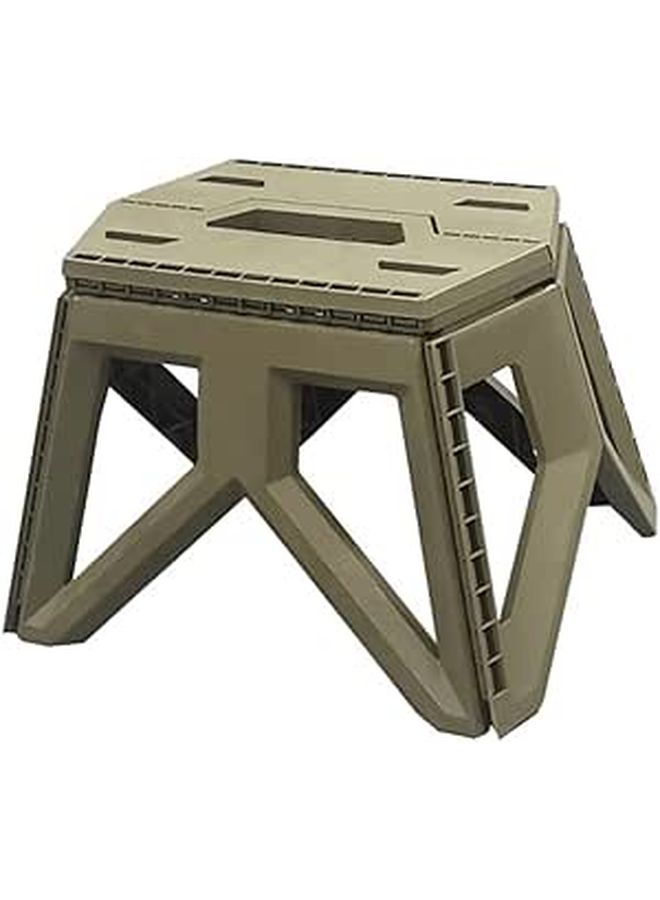 Lightweight Portable Camping Stool Square Seat for Outdoor Hiking Fishing Picnic Garden - Image 1