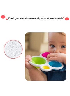 Y&D Baby Sensory Toys, Dimple Toys for Toddlers, Simple Fidget Silicone Flipping Board Early Development Color Kids Form 1-3 Years Old  - Image 5