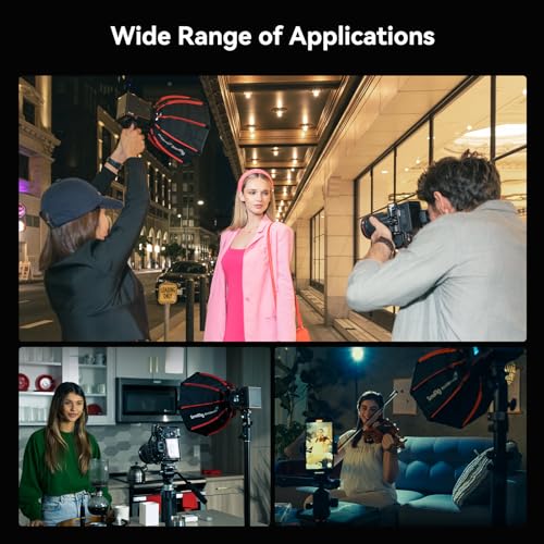 SmallRig Mini Parabolic Softbox RA-D30 29cm Quick Release, Compatible with SmallRig RC60/RC100 Series COB LED Video Light - Image 4