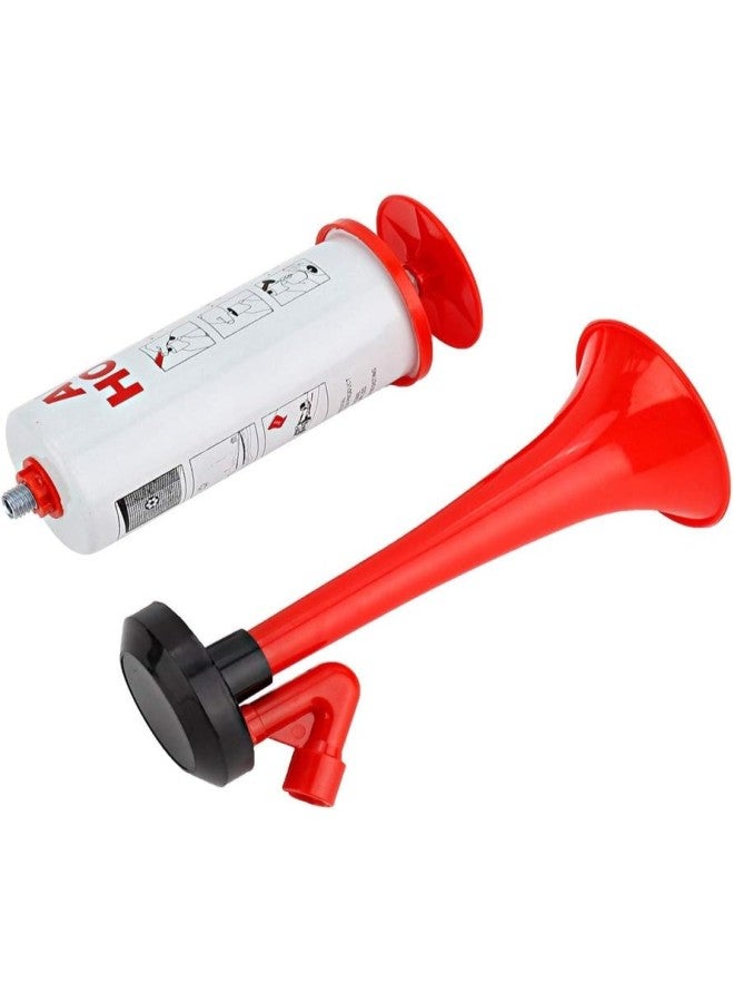 klarako Air Horn , Aluminum ABS Handheld Air Horn Pump Loud Noise Maker Safety Boat Car Sports Events  - Image 3