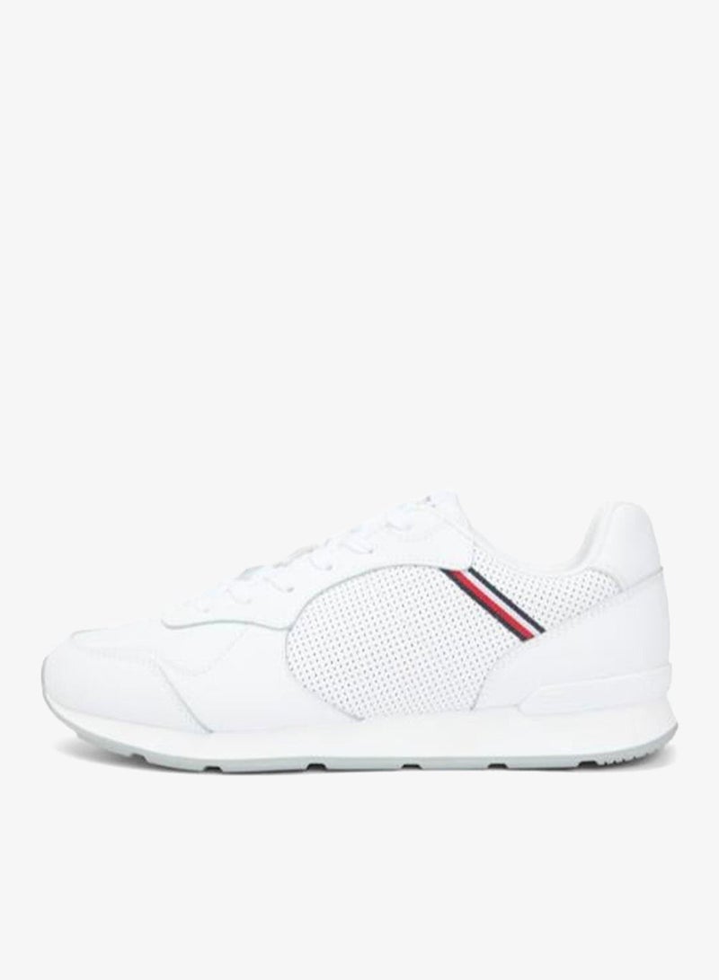 TOMMY HILFIGER Signature Tape Trainers With Leather - Image 3