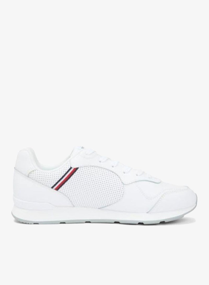 TOMMY HILFIGER Signature Tape Trainers With Leather - Image 1