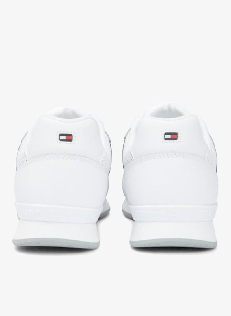 TOMMY HILFIGER Signature Tape Trainers With Leather - Image 5