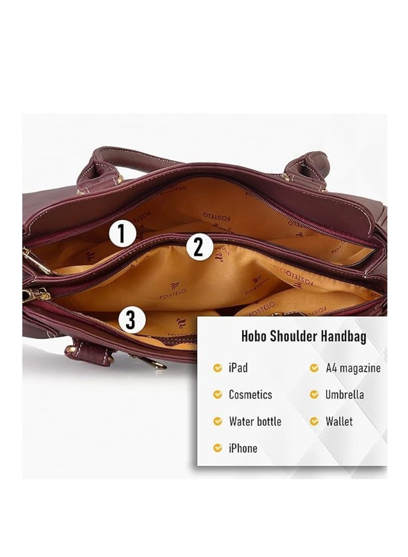 Fostelo Jessy Stylish Women Handbags | Shoulder Bags |Bags For Women | Ladies Bags |Hobo Bags |Ladies Purse  - Image 4