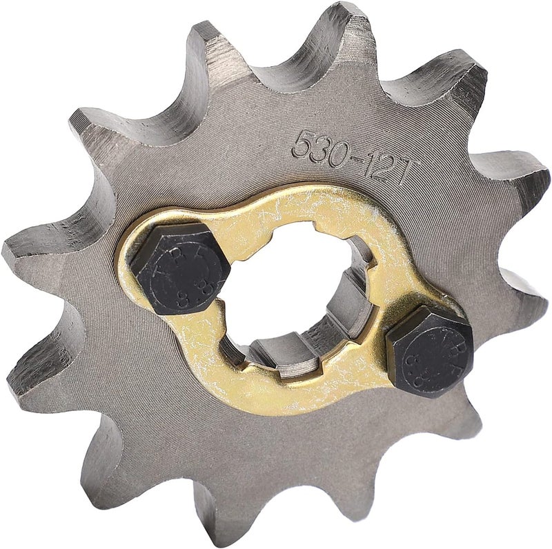 Front Sprocket,17mm 30mm Front Engine Sprocket with Mounting Accessory Steel Alloy 12T Tooth Fit for 530 Chain 530 17Mm 530 17mm 530 front engine sprocket - Image 2
