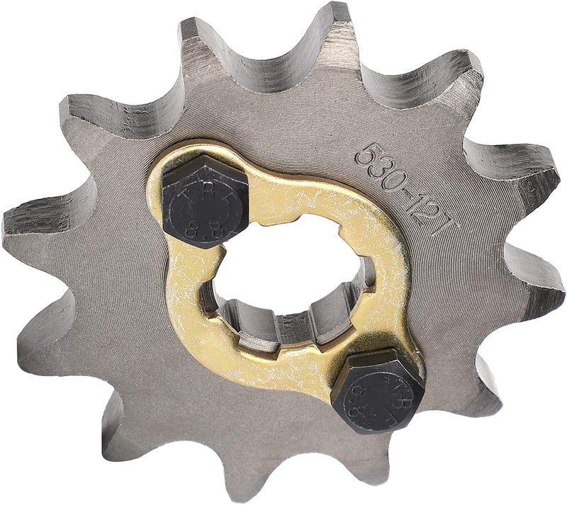 Front Sprocket,17mm 30mm Front Engine Sprocket with Mounting Accessory Steel Alloy 12T Tooth Fit for 530 Chain 530 17Mm 530 17mm 530 front engine sprocket - Image 3
