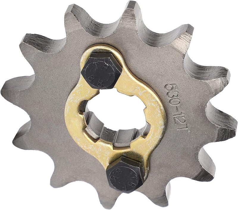 Front Sprocket,17mm 30mm Front Engine Sprocket with Mounting Accessory Steel Alloy 12T Tooth Fit for 530 Chain 530 17Mm 530 17mm 530 front engine sprocket - Image 4