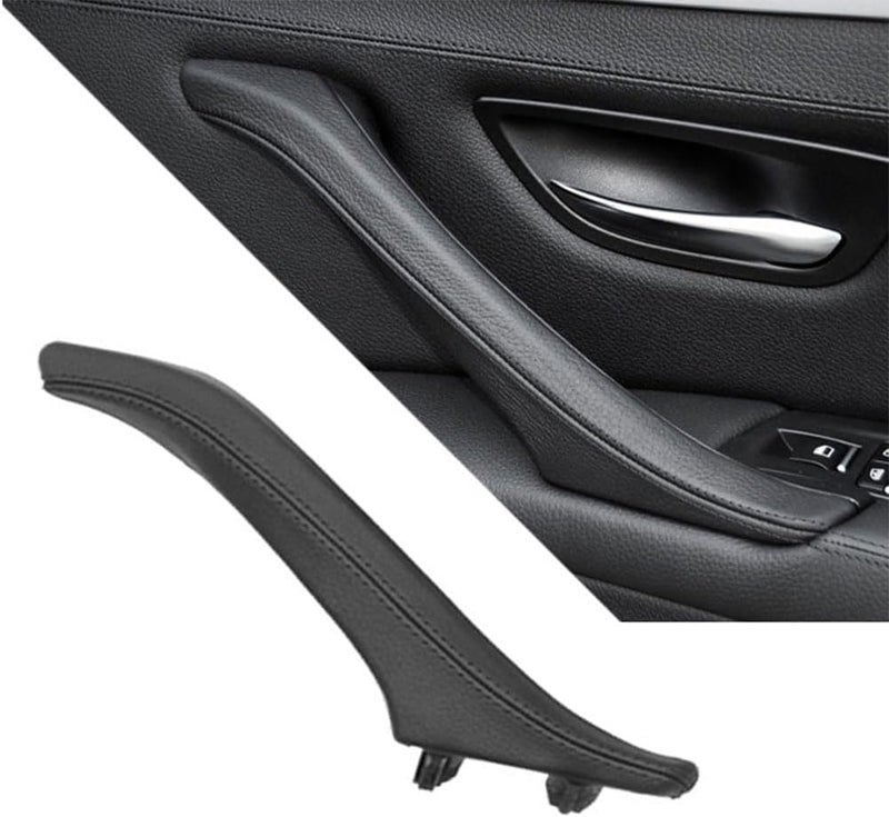 Goodithy Right Passenger Side Door Handle Assembly, Compatible with BMW 5 Series F10 F11, Interior Door Handle Complete Replacement for BMW 520 523 525 528 530 535 2010-2017(Black) Chemical free - Image 1