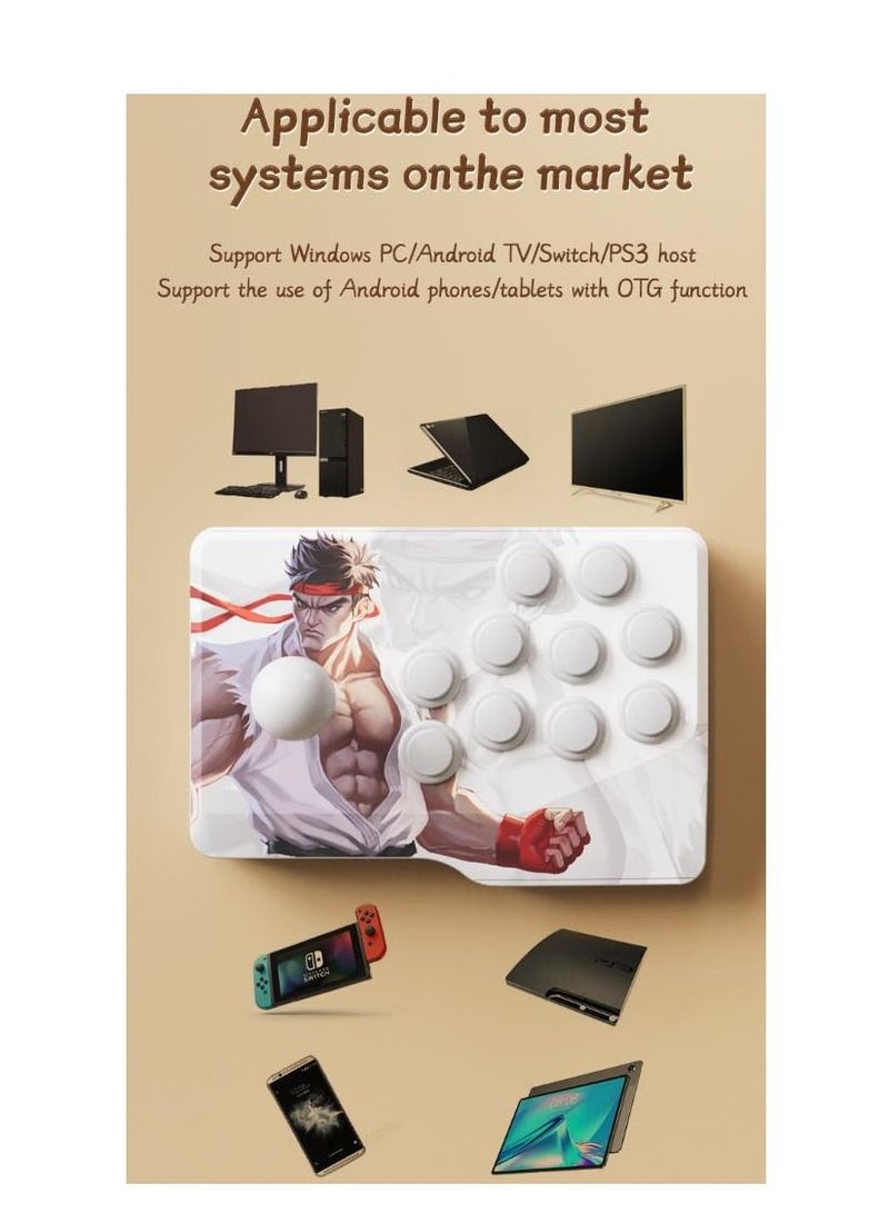 4K HD video game console, dual 2.4G wireless controllers, plug-and-play video game stick, built-in 15,000 games, retro handheld game console - Image 5