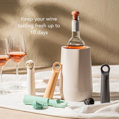 Vacu Vin Loop Wine Saver Graphite (Imported from Netherland) - Image 2