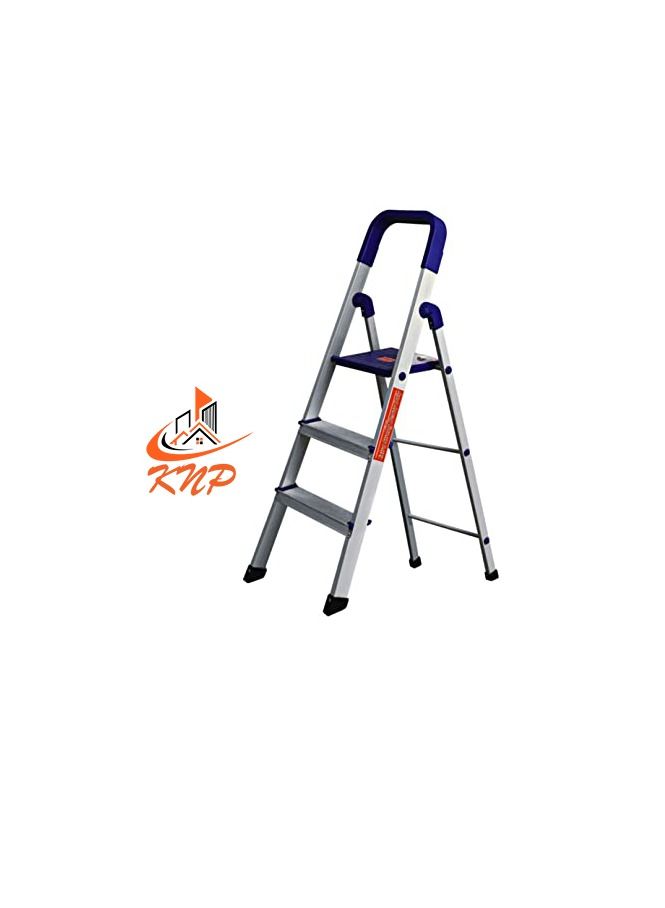 KNP Heavy Duty Dual Purpose Aluminum Ladder 3 STEPS - Image 1