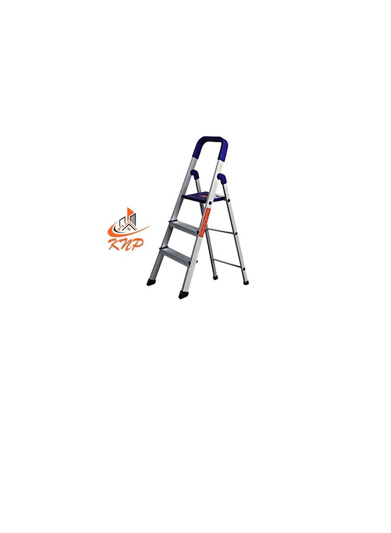 KNP Heavy Duty Dual Purpose Aluminum Ladder 3 STEPS - Image 3
