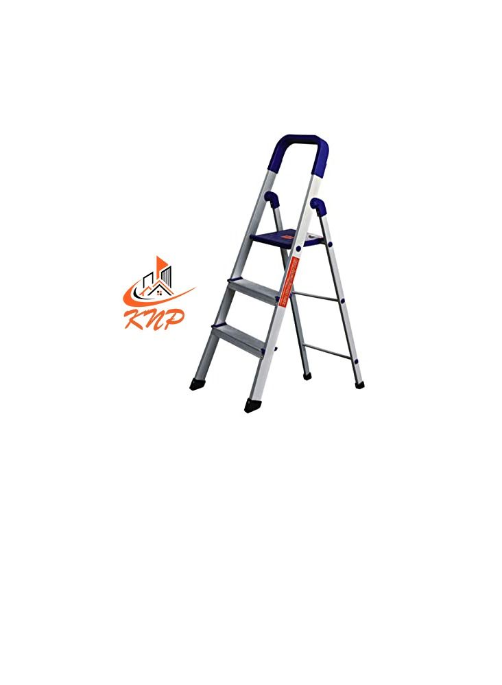 KNP Heavy Duty Dual Purpose Aluminum Ladder 3 STEPS - Image 2