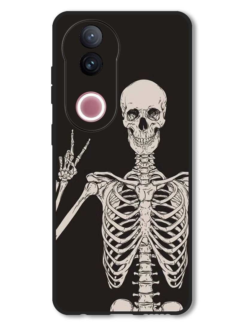 Theodor Case Compatible with Vivo V50 Protection Shockproof Bumper Cover Victory - Image 1