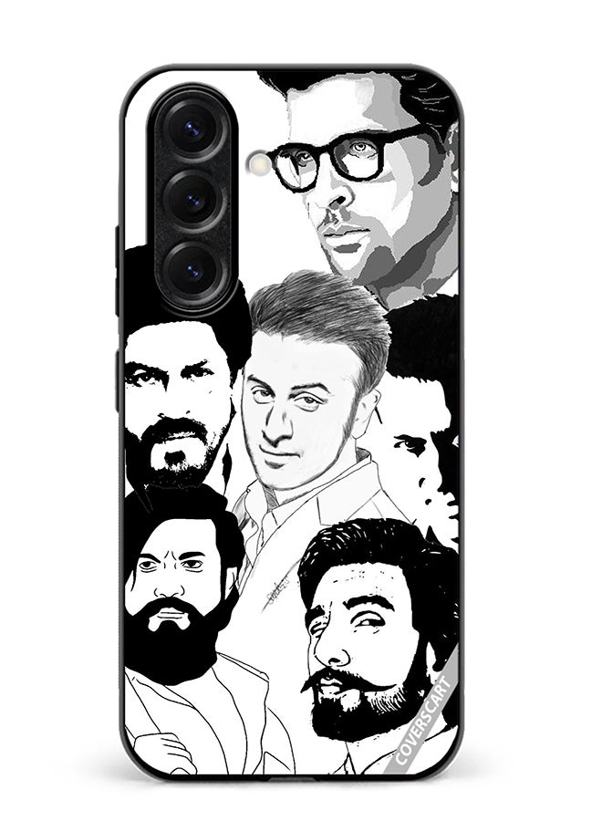 Protective Case Cover For Samsung Galaxy S25 Plus Bollywood Actors Design Multicolour