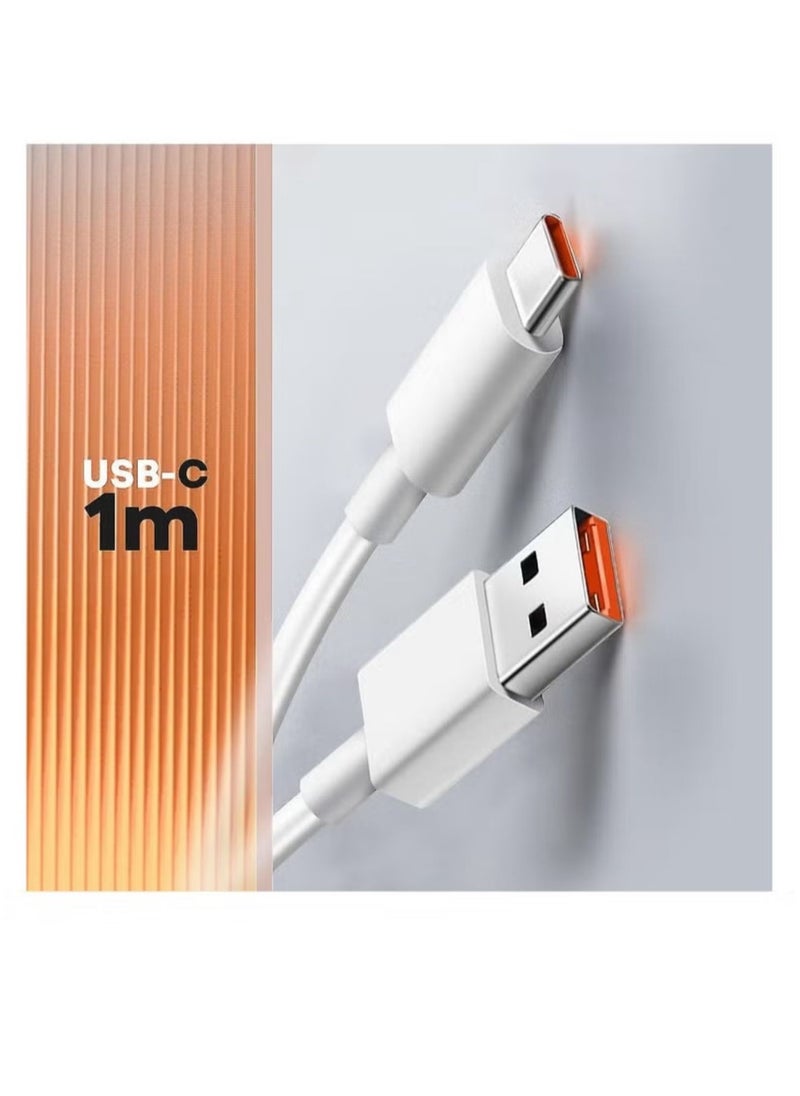 MOXOM 120W Super Fast GaN HyperCharge Turbo Adapter with Cable (EU Pin) Compatible (Mi 10 10T 11 11T 12 13 12S Ultra Lite 11i Poco F3 F4 X3 X4 GT M4 Redmi Note 10 11 11T 12 K60 Pro)  - Image 3