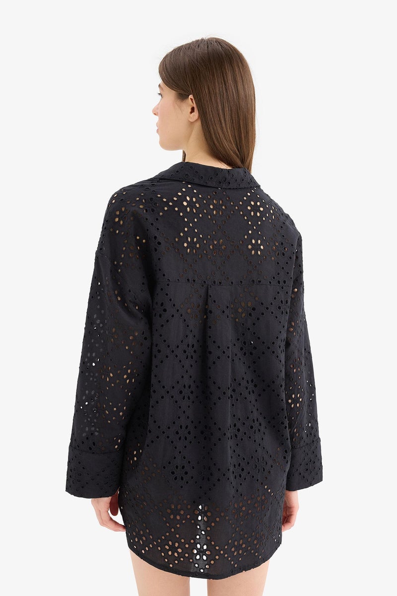 DeFacto Woman Regular Fit Cotton Beachwear - Image 4