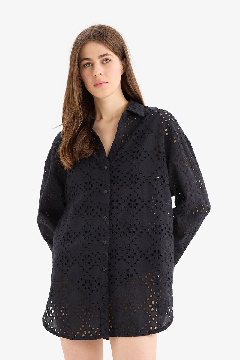 DeFacto Woman Regular Fit Cotton Beachwear - Image 2