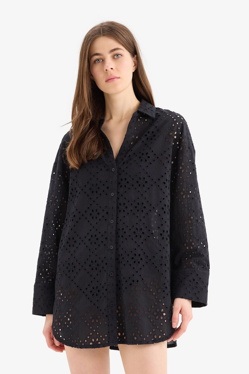 DeFacto Woman Regular Fit Cotton Beachwear - Image 3