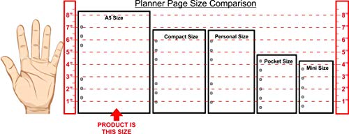 Handy Forms A5 Size to Do List Planner Pages, Sized and Punched for 6-Ring A5 Notebooks by Filofax, LV (GM), Kikki K, TMI, and Others. Sheet Size 5.83" x 8.27" (148mm x 210mm) - Image 4