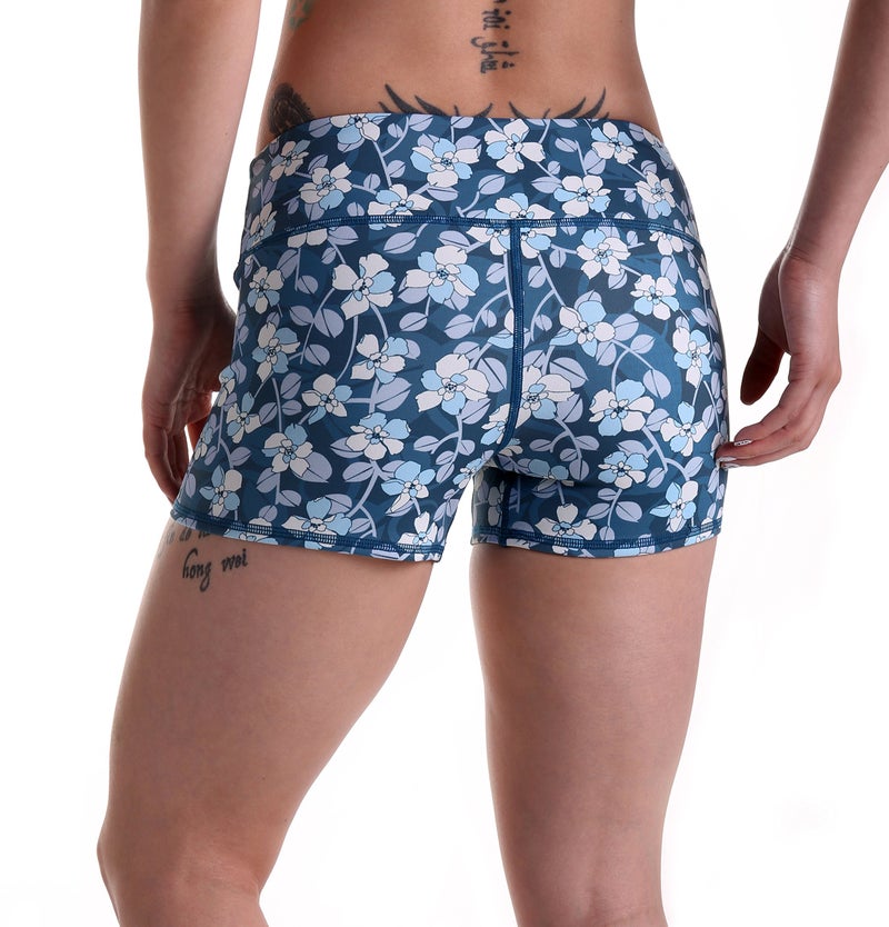 Tough Mode Women's 3" Athletic Workout Volleyball Running WOD Compression Shorts - Image 5