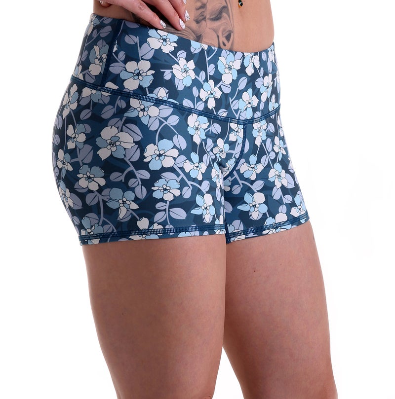 Tough Mode Women's 3" Athletic Workout Volleyball Running WOD Compression Shorts - Image 4