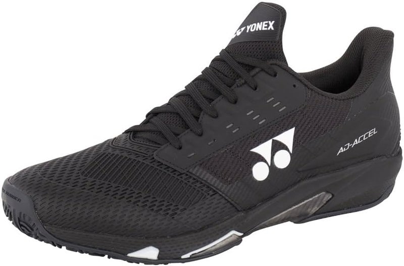 YONEX Men's Ad Accel Clay Tennis Shoes - Black - Image 1
