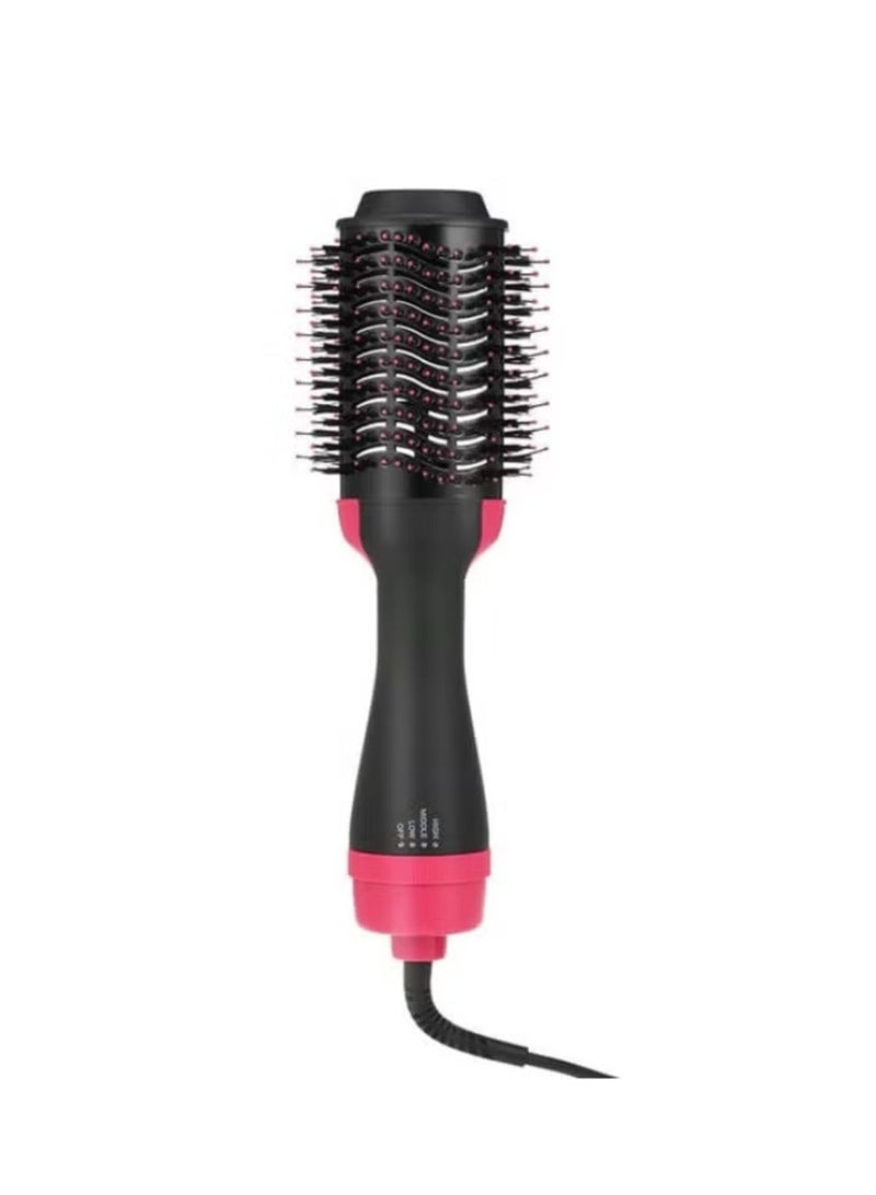 Denx Electric professional hair dryer comb kw-46030 black/pink - Image 2