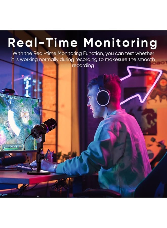 COMICA EJoy D10 PRO(D) Wireless USB Gaming Microphone - Image 4