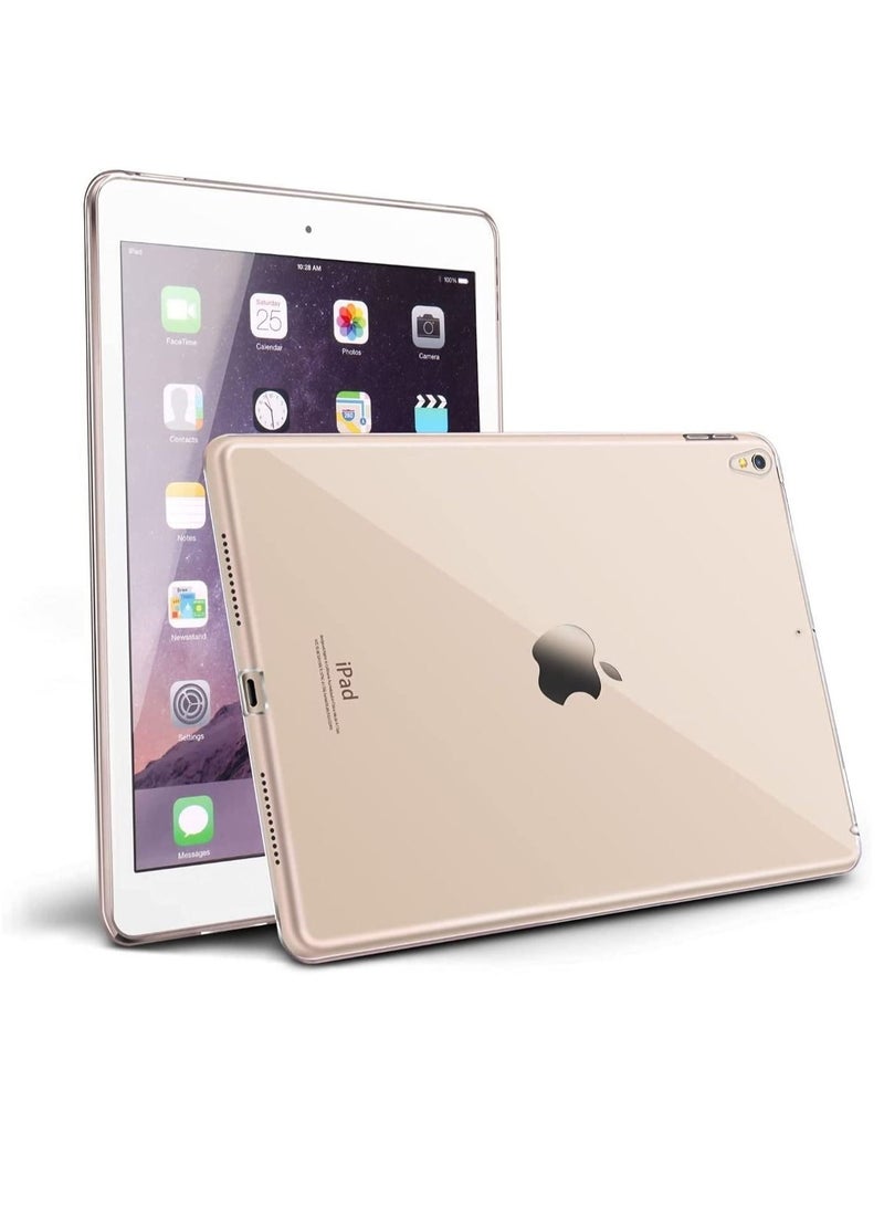 vesus آيباد برو 10.5'' 2017 آيباد إير 3 الجيل الثالث 10.5" 2019 غلاف شفاف يدعم شحن قلم أبل نحيف وخفيف الوزن غلاف واقي من TPU سيليكون ناعم