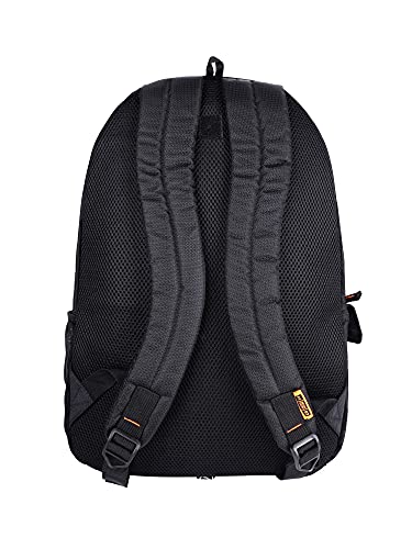 Gear Jacquard 26L Medium Water Resistant Standard 4 Compartment Backpack With Rain Cover/School Bag/College Bag/Daypack/Casual Backack For Girls/Men/Women (Camo Black), 28 Litre - Image 5