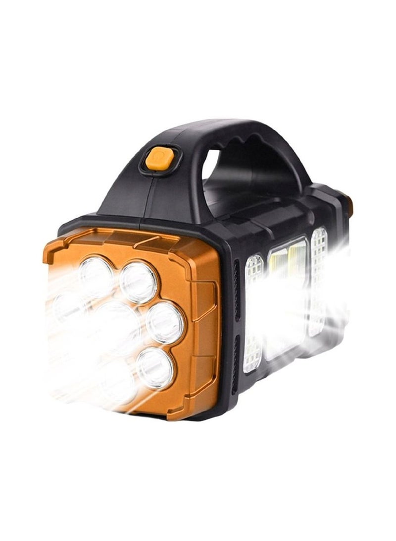 Solar And USB Charging Emergency Light Torch Camping Light Also Power Bank ip44 Waterproof - Image 1