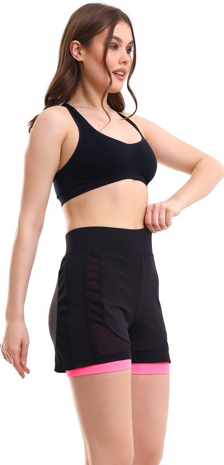 Win Moda Fishnet Tights Shorts Inside Tights Swim Shorts  - Image 4