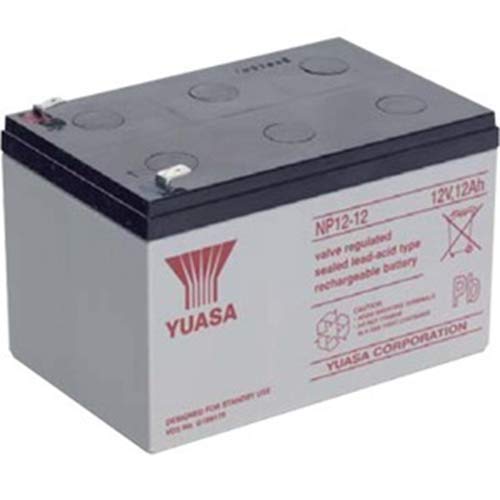 Yuasa بطارية يوآسا الأصلية NP12-12 12 فولت 12 أمبير ساعة SLA مع طرف F2 - Image 2