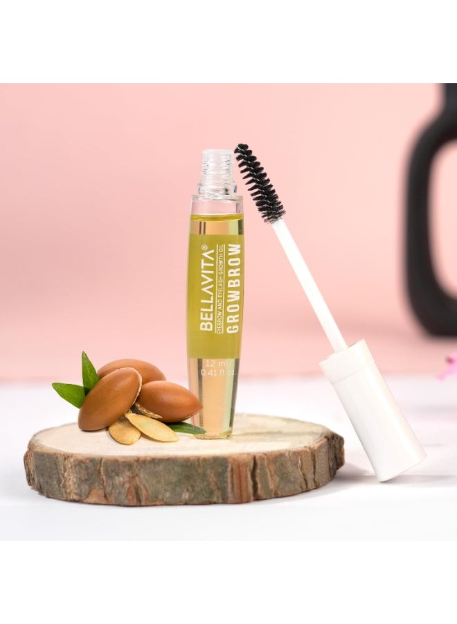 بيلا فيتا أورجانيك جروبراو - سيروم لنمو شعر الرموش والحواجب وزيادة كثافتها مع زيت الخروع والبصل وفيتامين هـ، 12 مل - Image 4