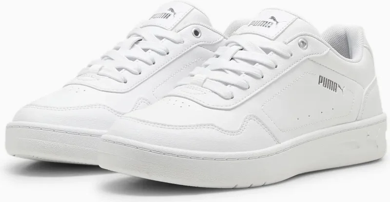 بوما Court Classy White-Silver Women's Casual Shoes