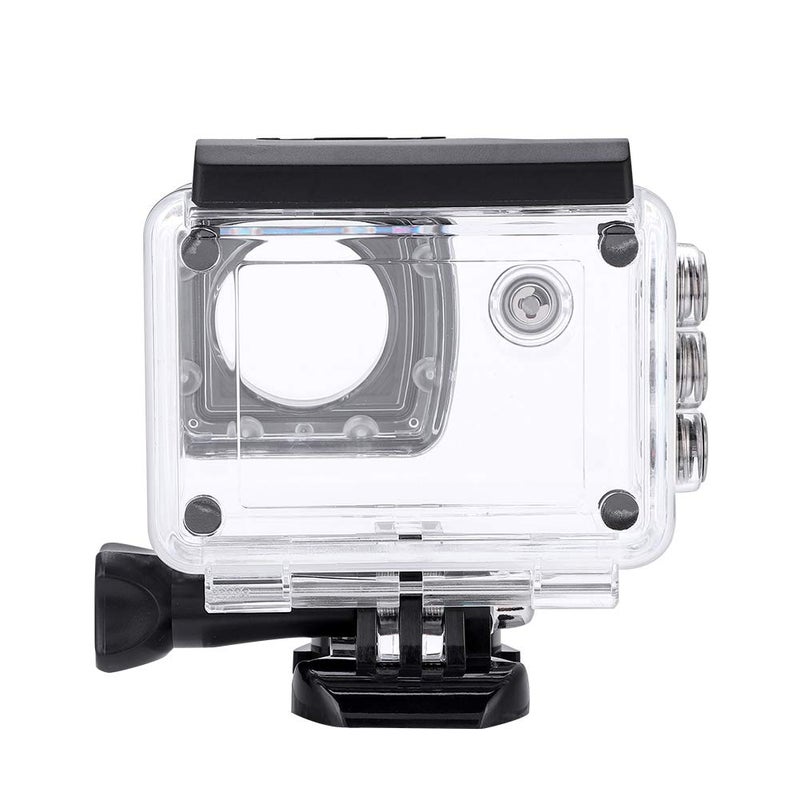 Transparent PC Stainless Steel Underwater Housing Case for SJCAM Action Cameras Deep Sea Protection - Image 4
