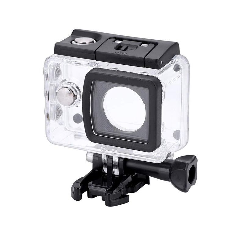 Transparent PC Stainless Steel Underwater Housing Case for SJCAM Action Cameras Deep Sea Protection - Image 3