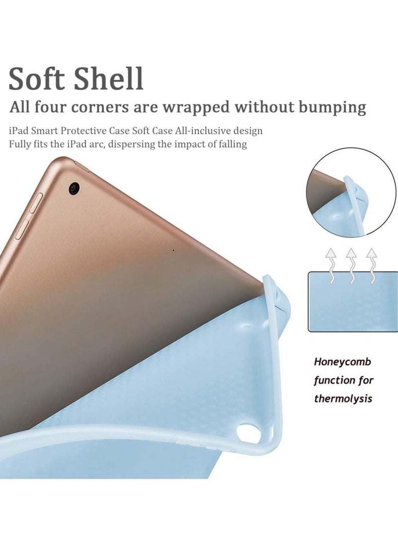 Case for iPad 6th/5th Generation 9.7-Inch, 2018/2017 Model Rebound Slim Smart Case with Built-in Pencil Holder, Strong Magnetic Trifold Stand and Auto Sleep/Wake Fit iPad 9.7 Inch - Image 4