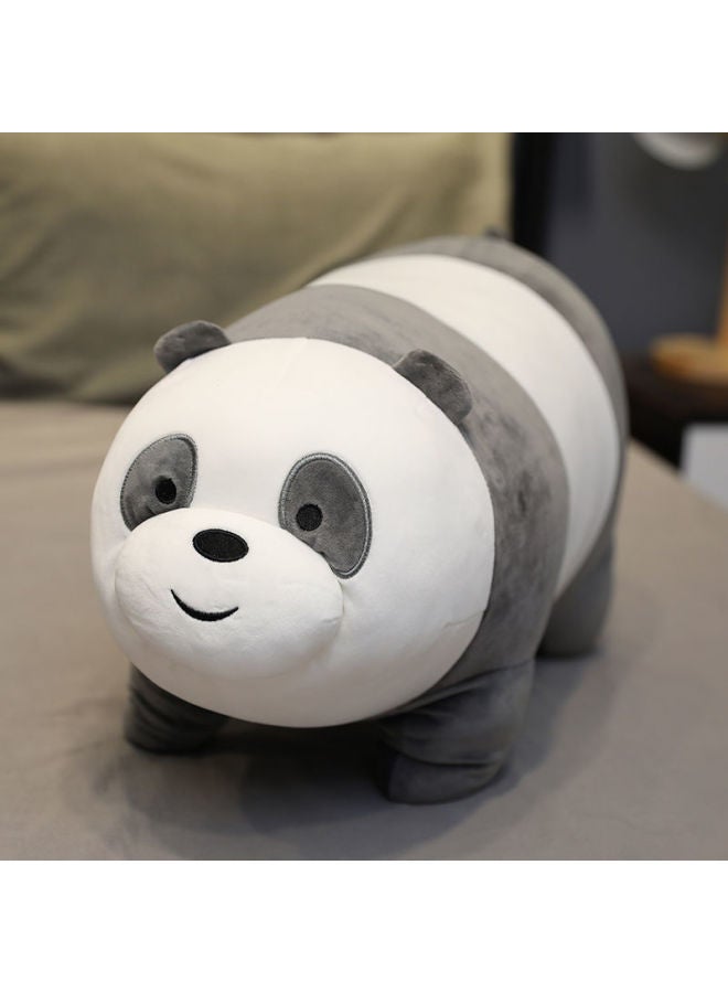TC 【10000 People Praise】 Genuine Our Naked Bear Doll Three Naked Bear Pillow Cute Giant Panda Plush Play-Color:Cute Lying Station Panda 【authentic】-Height:Only 88 20cm Small Pendants Are Left - Image 1