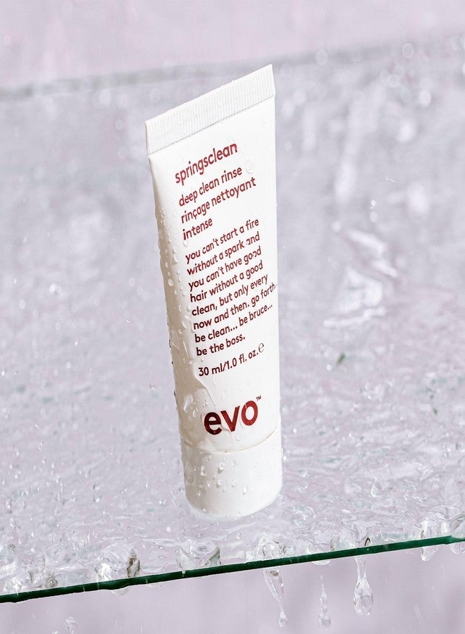 EVO Springsclean Shampoo - Deep Cleansing & Gentle Moisturizing - For Natural Shiny Soft Curly & Wavy Hair - Travel Size, 30ml / 1.01fl.oz - Image 4