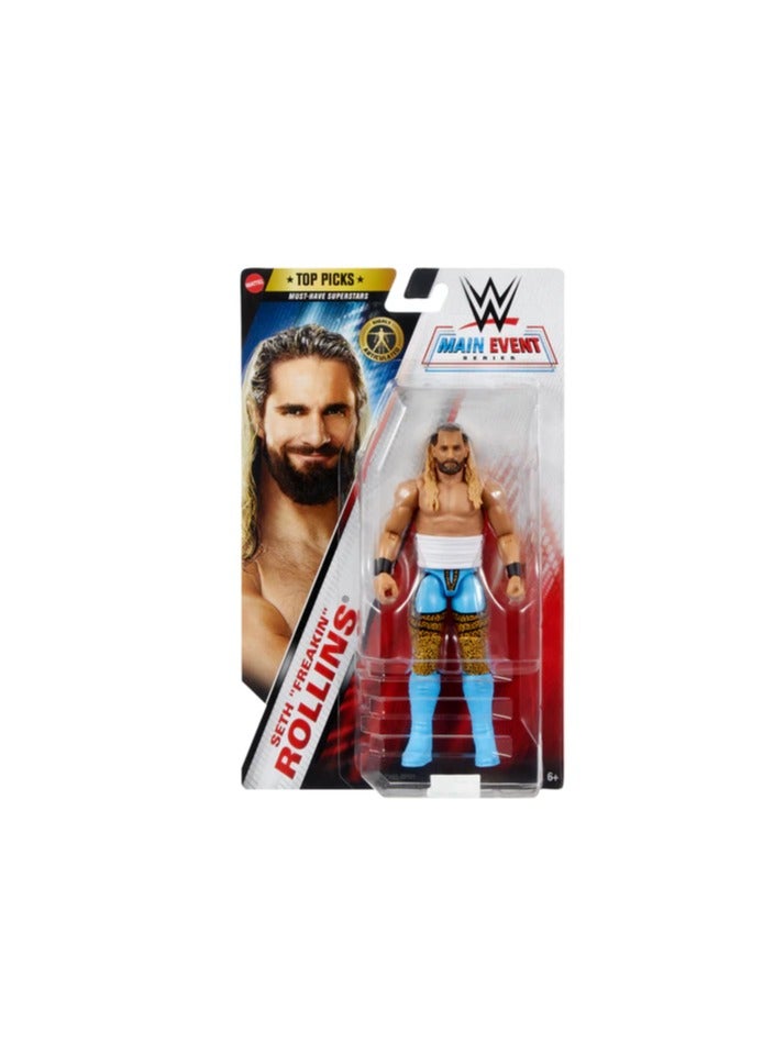 WWE 2025 WWE Mattel Main Event Series Top Picks Seth Rollins - Image 1
